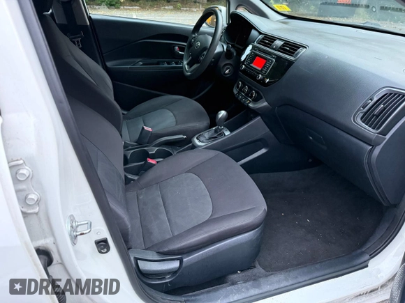 2016 Kia Rio LX with VIN KNADM4A32G6554537, listed as a Copart auction lot 73613264 with 135,127 mi miles and Clean Title. Bid and sale history available at DreamBid. Image 5.