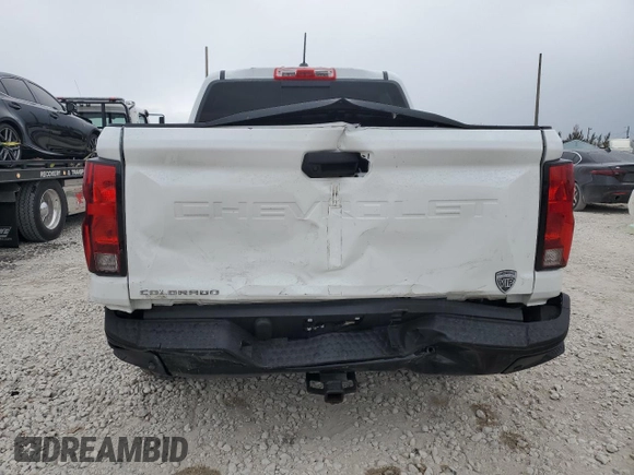 2024 Chevrolet Colorado 2WD Work Truck z VIN 1GCGSBEC3R1174045, wystawiony jako Copart lot #55320865 z przebiegiem 16 188 mil mil oraz Szkoda całkowita • Salvage title. Historia ofert i sprzedaży dostępna na DreamBid. Obrazek 6.