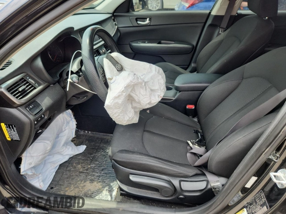 2017 Kia Optima LX with VIN KNAGT4L36H5153836, listed as a Copart auction lot 61222375 with 80,828 mi miles and Salvage title. Bid and sale history available at DreamBid. Image 7.