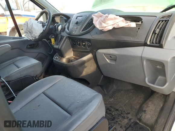 2019 Ford Transit with VIN 1FTYE1ZM6KKA48402, listed as a Copart auction lot 86892884 with 118,636 mi miles and Salvage title. Bid and sale history available at DreamBid. Image 8.