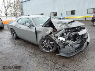 2023 Dodge Challenger R/T with VIN 2C3CDZBT3PH668799, listed as a Copart auction lot 45386025 with 0 mi miles and Salvage Title. Bid and sale history available at carsss.com. Image 4.