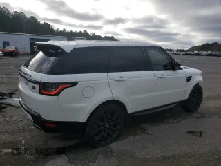 2020 Land Rover Range Rover Sport HSE with VIN SALWR2SU1LA700032, listed as a Copart auction lot 86835484 with 124,095 mi miles and Salvage Title. Bid and sale history available at DreamBid. Image 3.