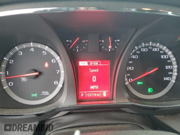 2015 GMC Terrain SLT with VIN 2GKFLXE38F6284835, listed as a Copart auction lot 45218325 with 123,714 mi miles and Salvage Title. Bid and sale history available at DreamBid. Image 9.