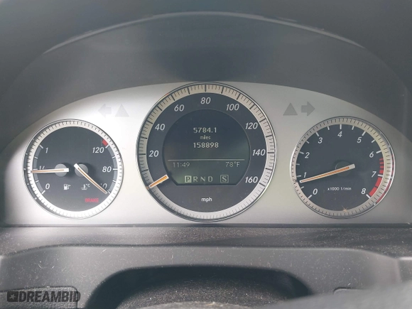 2008 Mercedes-Benz C-Class 3.0L Sport with VIN WDDGF54X98R016468, listed as a IAAI auction lot 40624129 with 158,898 mi miles. Bid and sale history available at carsss.com. Image 7.