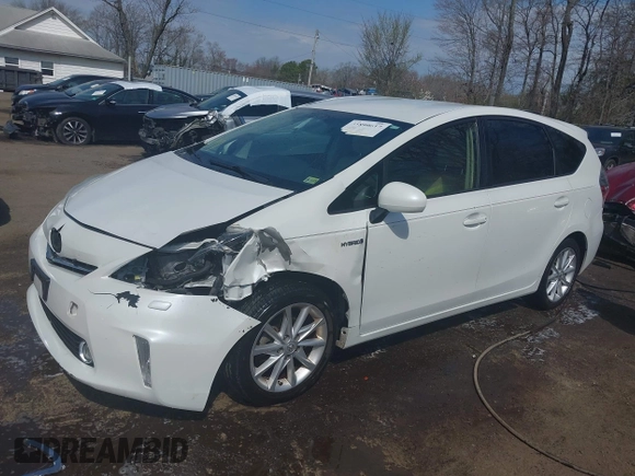 2013 Toyota Prius Two with VIN JTDZN3EU7D3278419, listed as a IAAI auction lot 41899617 with 191,236 mi miles and . Bid and sale history available at DreamBid. Image 2.