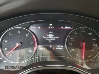 2012 Audi A6 Premium Plus with VIN WAUGGAFC6CN168991, listed as a Copart auction lot 47970195 with 117,628 mi miles and Salvage title. Bid and sale history available at DreamBid. Image 9.