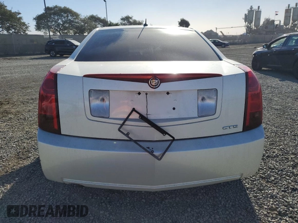 2005 Cadillac CTS with VIN 1G6DM56TX50235746, listed as a Copart auction lot 84215694 with 97,378 mi miles and Salvage Title. Bid and sale history available at carsss.com. Image 6.