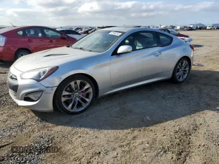 2013 Hyundai Genesis Coupe Track z VIN KMHHU6KJ9DU088332, wystawiony jako Copart lot #43446265 z przebiegiem 194 513 mil mil oraz Czysty tytuł • Clean title. Historia ofert i sprzedaży dostępna na DreamBid. Obrazek 1.