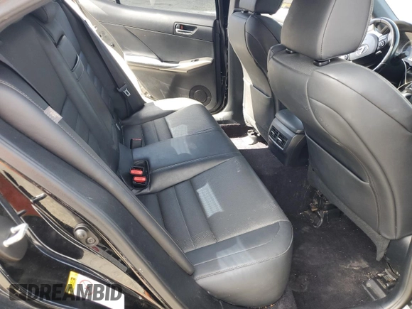 2014 Lexus IS 250 with VIN JTHBF1D22E5018176, listed as a Copart auction lot 54751925 with 114,490 mi miles and Salvage title. Bid and sale history available at DreamBid. Image 10.