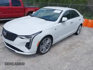 2024 Cadillac CT4 Premium Luxury with VIN 1G6DB5RK5R0103234, listed as a IAAI auction lot 42120527 with Not Provided miles and . Bid and sale history available at DreamBid. Image 2.