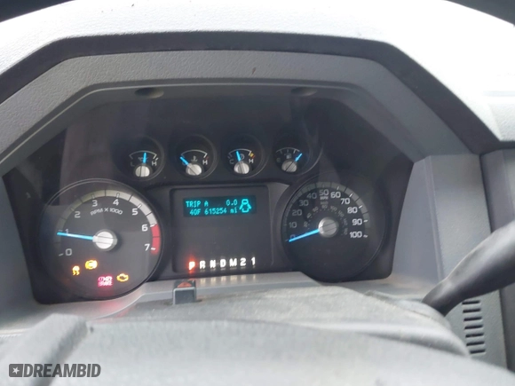 2012 Ford Super Duty F-250 SRW XL with VIN 1FDBF2B63CEC35502, listed as a IAAI auction lot 41556677 with 615,254 mi miles. Bid and sale history available at carsss.com. Image 7.