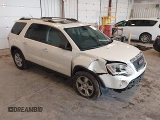 2012 GMC Acadia SLE with VIN 1GKKRPED6CJ163807, listed as a IAAI auction lot 42442240 with 242,803 mi miles and . Bid and sale history available at DreamBid. Image 1.