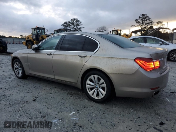 2012 BMW 7 Series 740i with VIN WBAKA4C56CDS99041, listed as a Copart auction lot 41436735 with 170,059 mi miles and Clean title. Bid and sale history available at DreamBid. Image 2.