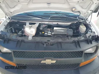 2016 Chevrolet Express Passenger LS with VIN 1GAZGNFF7G1319968, listed as a Copart auction lot 75911024 with 45,043 mi miles and Salvage title. Bid and sale history available at DreamBid. Image 12.