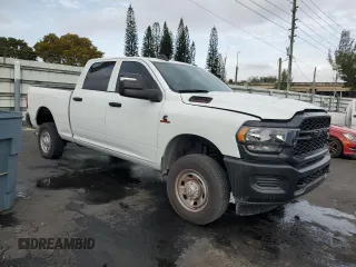 2024 Ram 2500 Tradesman with VIN 3C6UR5CL2RG325226, listed as a Copart auction lot 49188595 with 13,908 mi miles and Salvage Title. Bid and sale history available at carsss.com. Image 4.