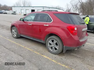 2013 Chevrolet Equinox LTZ with VIN 2GNFLGE36D6182904, listed as a IAAI auction lot 41831055 with 155,237 mi miles. Bid and sale history available at carsss.com. Image 3.