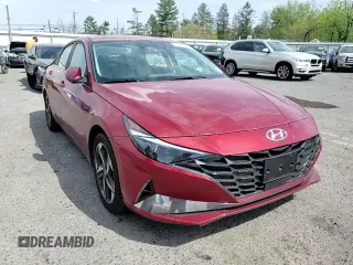 2023 Hyundai Elantra Limited with VIN KMHLP4AG5PU625813, listed as a Copart auction lot 54726965 with 20,096 mi miles and Salvage Title. Bid and sale history available at DreamBid. Image 13.