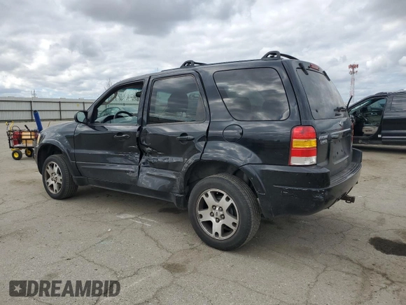 2004 Ford Escape Limited with VIN 1FMCU04134KA61949, listed as a Copart auction lot 47377455 with 205,480 mi miles and Salvage title. Bid and sale history available at DreamBid. Image 2.
