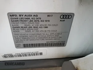 2018 Audi Q5 Premium Plus with VIN WA1BNAFY2J2015628, listed as a Copart auction lot 35915233 with 65,718 mi miles. Bid and sale history available at carsss.com. Image 13.