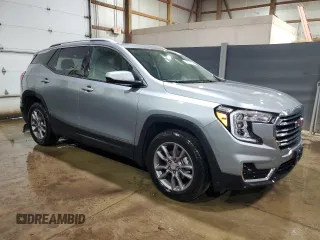 2024 GMC Terrain SLT с VIN 3GKALVEG2RL390280, выставлен на аукционе Copart как лот 62545625 с пробегом 16 847 миль миль и Списание • Salvage title. История ставок и продаж доступна на DreamBid. Изображение 4.