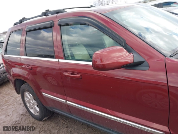 2009 Jeep Grand Cherokee Limited with VIN 1J8HR58P09C520498, listed as a IAAI auction lot 41419124 with 101,435 mi miles. Bid and sale history available at carsss.com. Image 13.