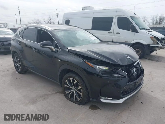 2017 Lexus NX with VIN JTJYARBZXH2072031, listed as a IAAI auction lot 41681622 with 66,905 mi miles. Bid and sale history available at carsss.com. Image 1.