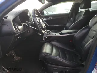 2020 Kia Stinger GT2 with VIN KNAE55LCXL6080965, listed as a Copart auction lot 41450615 with 104,246 mi miles and Salvage Title. Bid and sale history available at carsss.com. Image 7.
