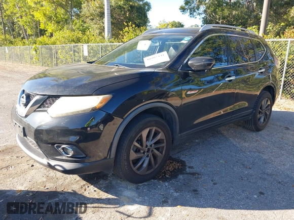 2016 Nissan Rogue SV with VIN KNMAT2MV9GP691799, listed as a IAAI auction lot 40902441 with 103,075 mi miles. Bid and sale history available at carsss.com. Image 19.