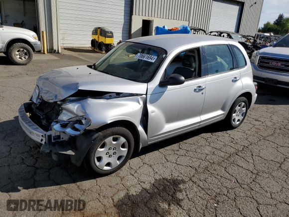 2008 Chrysler PT Cruiser with VIN 3A8FY48B08T214235, listed as a Copart auction lot 70661694 with Not Provided miles and Salvage Title. Bid and sale history available at DreamBid. Image 1.