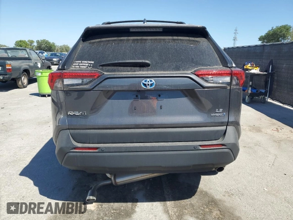 2023 Toyota RAV4 Hybrid LE with VIN 4T3MWRFVXPU099178, listed as a Copart auction lot 50041545 with 36,289 mi miles and Clean Title. Bid and sale history available at carsss.com. Image 6.
