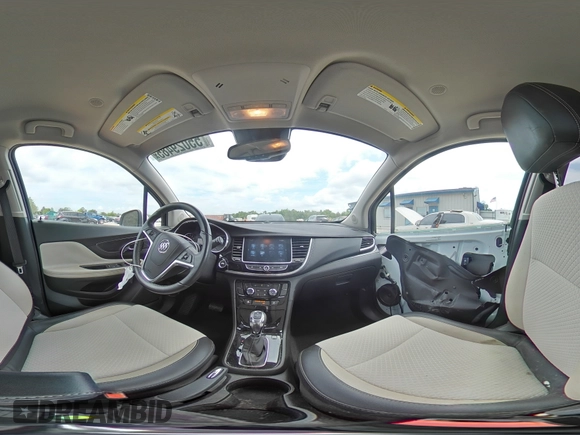 2019 Buick Encore Preferred with VIN KL4CJASB0KB700178, listed as a Copart auction lot 55029485 with 21,512 mi miles and Salvage Title. Bid and sale history available at DreamBid. Image 16.