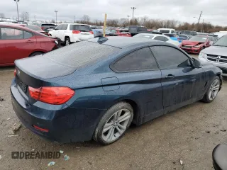 2015 BMW 4 Series 428i xDrive z VIN WBA3N5C5XFK198714, wystawiony jako Copart lot #49602865 z przebiegiem 100 664 mil mil oraz Szkoda całkowita • Salvage title. Historia ofert i sprzedaży dostępna na DreamBid. Obrazek 3.