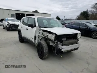 2017 Jeep Renegade Sport with VIN ZACCJBAB7HPG05614, listed as a Copart auction lot 45730315 with 152,655 mi miles and Salvage Title. Bid and sale history available at carsss.com. Image 10.