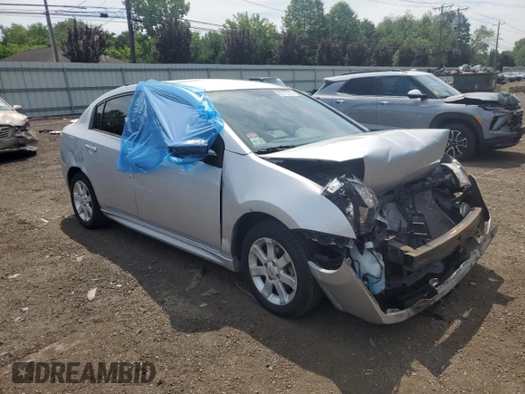 2012 Nissan Sentra SR with VIN 3N1AB6AP3CL616377, listed as a Copart auction lot 62715705 with 100,479 mi miles and Salvage title. Bid and sale history available at DreamBid. Image 4.