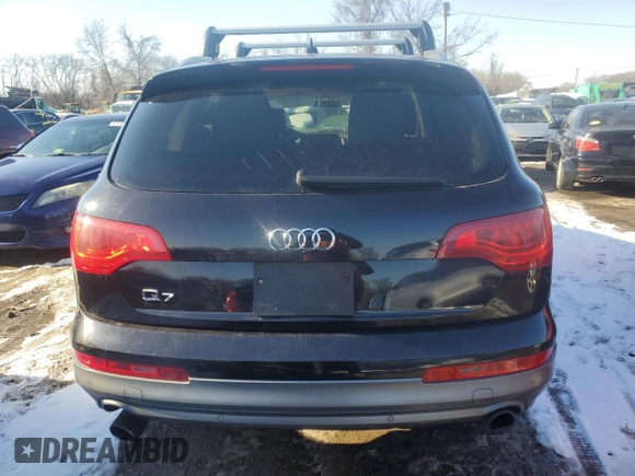 2013 Audi Q7 3.0T Premium with VIN WA1CGAFE7DD007103, listed as a Copart auction lot 86566674 with 192,136 mi miles and Clean Title. Bid and sale history available at carsss.com. Image 6.