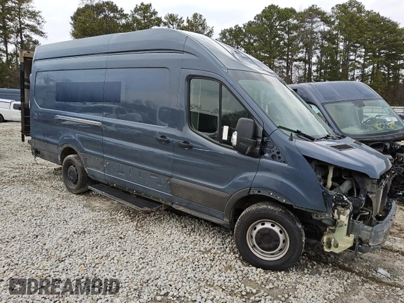 2020 Ford Transit Cargo with VIN 1FTBR3X81LKB04789, listed as a Copart auction lot 88847795 with 109,484 mi miles and Clean Title. Bid and sale history available at carsss.com. Image 4.