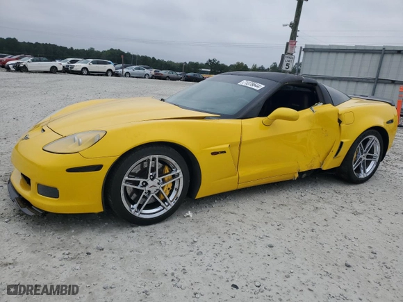 2008 Chevrolet Corvette Z06 with VIN 1G1YY26E985132577, listed as a Copart auction lot 71378644 with 80,760 mi miles and Salvage Title. Bid and sale history available at carsss.com. Image 1.