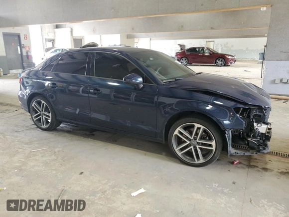 2018 Audi A3 Premium with VIN WAUAUGFF9J1039255, listed as a Copart auction lot 60853674 with 112,943 mi miles and Salvage Title. Bid and sale history available at DreamBid. Image 4.