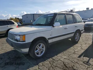 2000 Land Rover Range Rover with VIN SALPV1645YA445526, listed as a Copart auction lot 78736294 with 158,728 mi miles and Salvage Title. Bid and sale history available at DreamBid. Image 1.