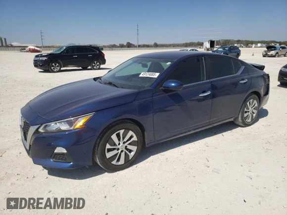 2020 Nissan Altima S with VIN 1N4BL4BVXLC260088, listed as a Copart auction lot 49124085 with 32,889 mi miles and Salvage Title. Bid and sale history available at carsss.com. Image 1.