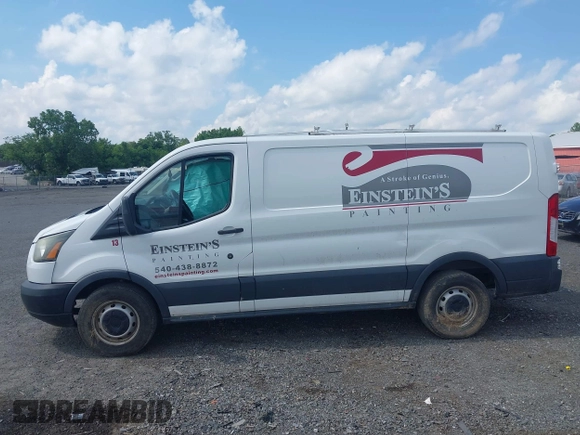 2016 Ford Transit Cargo with VIN 1FTYE1ZM9GKB17364, listed as a IAAI auction lot 42702871 with 142,000 mi miles and . Bid and sale history available at DreamBid. Image 14.