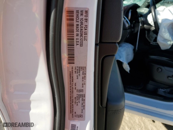 2022 Jeep Grand Cherokee WK Laredo X with VIN 1C4RJEAG5NC127233, listed as a Copart auction lot 84218524 with 0 mi miles and Salvage Title. Bid and sale history available at carsss.com. Image 13.