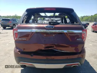 2016 Ford Explorer Limited z VIN 1FM5K8F85GGC82791, wystawiony jako Copart lot #53523305 z przebiegiem Nie podano mil oraz Szkoda całkowita • Salvage title. Historia ofert i sprzedaży dostępna na DreamBid. Obrazek 6.