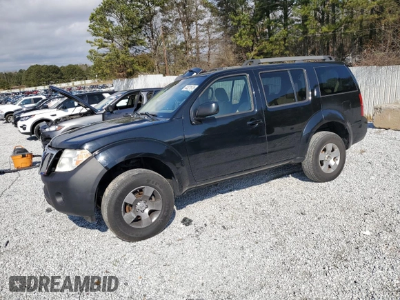 2012 Nissan Pathfinder S z VIN 5N1AR1NN8CC639942, wystawiony jako Copart lot #44321975 z przebiegiem 149 015 mil mil oraz Czysty tytuł • Clean title. Historia ofert i sprzedaży dostępna na DreamBid. Obrazek 1.