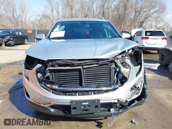 2019 GMC Terrain SLT with VIN 3GKALVEV4KL358841, listed as a IAAI auction lot 41776703 with 56,835 mi miles. Bid and sale history available at carsss.com. Image 6.