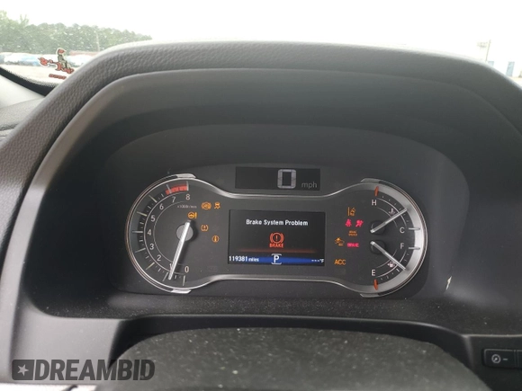 2017 Honda Ridgeline RTL-E with VIN 5FPYK3F77HB009995, listed as a Copart auction lot 59954705 with 119,381 mi miles and Salvage title. Bid and sale history available at DreamBid. Image 9.