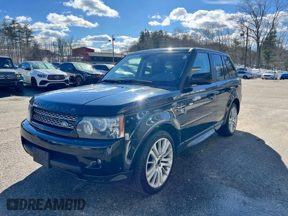 2012 Land Rover Range Rover Sport HSE Lux with VIN SALSK2D46CA755737, listed as a Copart auction lot 58615355 with 238,213 mi miles and Clean title. Bid and sale history available at DreamBid. Image 2.