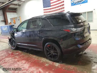 2019 Chevrolet Traverse Premier with VIN 1GNEVKKW3KJ174332, listed as a Copart auction lot 44147545 with 0 mi miles and Salvage Title. Bid and sale history available at carsss.com. Image 2.