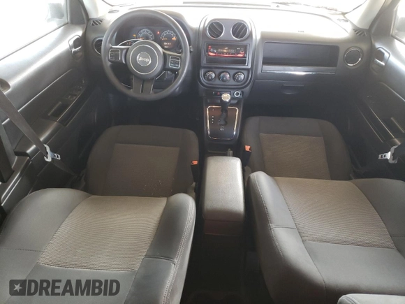 2017 Jeep Patriot Sport with VIN 1C4NJPBA5HD136386, listed as a Copart auction lot 54973515 with 214,172 mi miles and Clean Title. Bid and sale history available at carsss.com. Image 8.