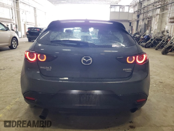 2021 Mazda Mazda3 Hatchback 2.5 Turbo Premium Plus with VIN JM1BPBNY6M1400191, listed as a Copart auction lot 43283343 with 40,557 mi miles. Bid and sale history available at carsss.com. Image 6.